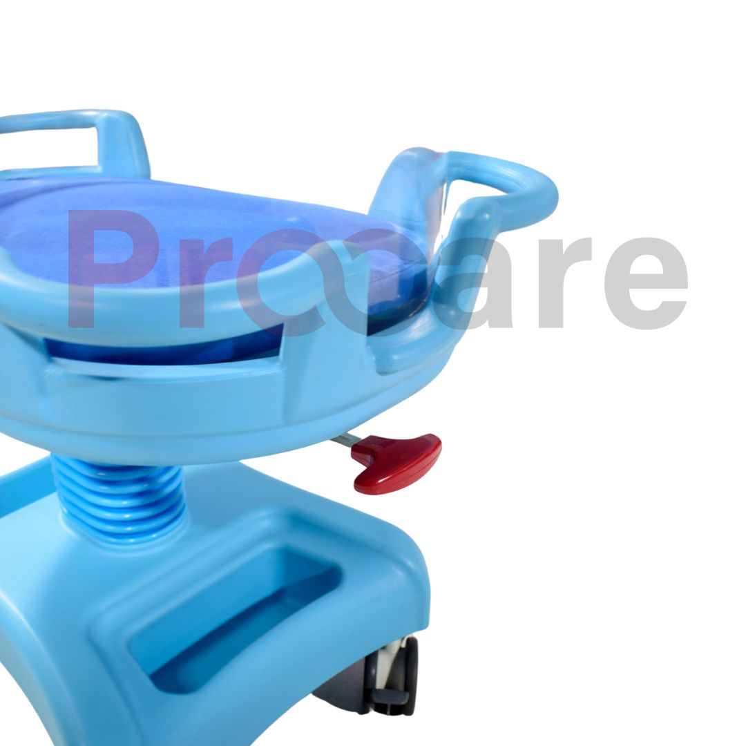 baby cradle hydraulic section view