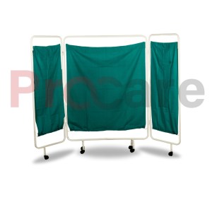 bedside screen with three fold option