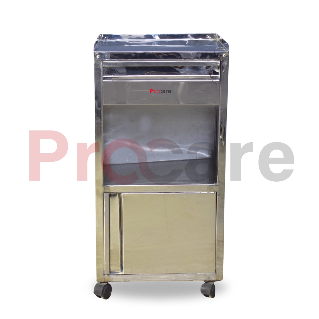 deluxe ss bedside locker