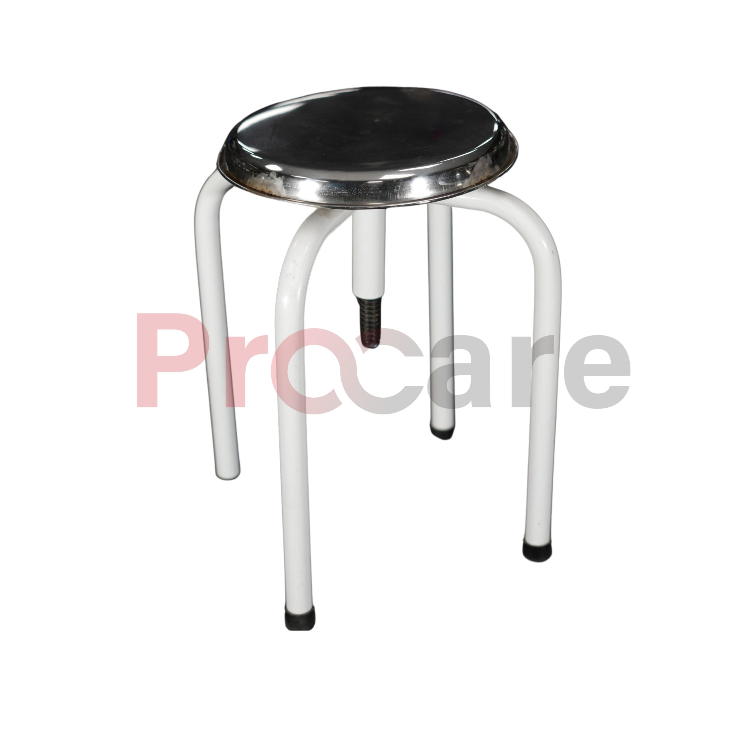 PC revolving stool with SS top