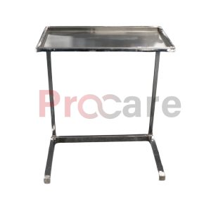 double pillar stainless stel mayo trolley