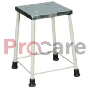 powder coated all purpose stool SS top