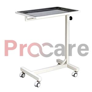 cardiac table with powder coated SS top