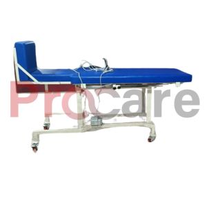 a chiropractic electric tilt table