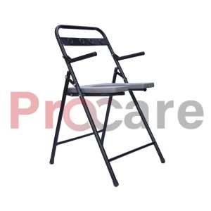 folding hand commode chair