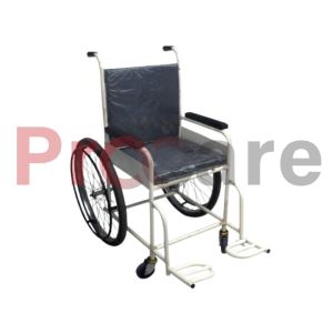fixed non foldable wheelchair made from mild steel