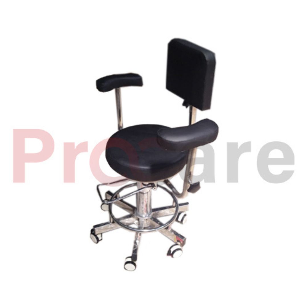 a hydraulic surgeon stool chair