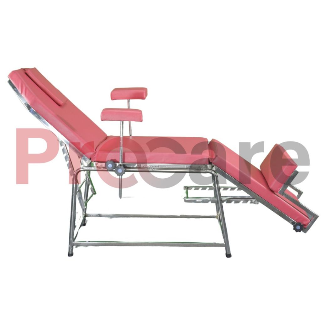 a pink colored Kangaroo mother are chair