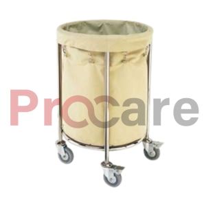 a linen trolley with canvas