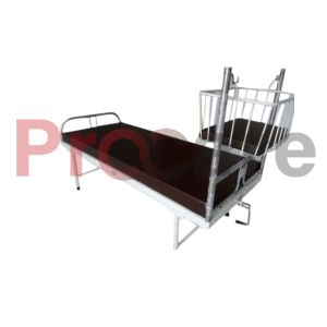 semi fowler maternity bed with ss cradle and bows