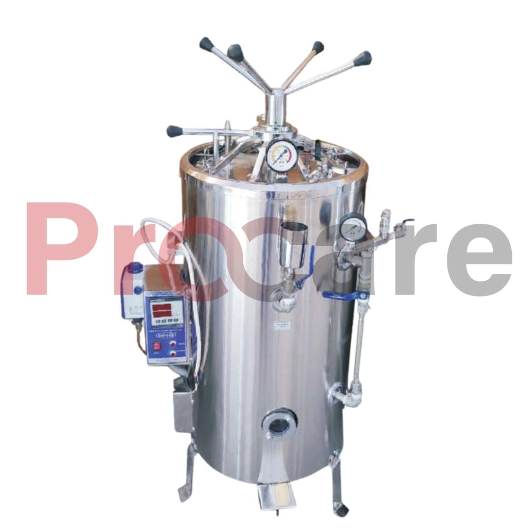 vertical high pressure autoclave