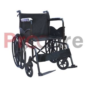 powder coated wheel chair for patient