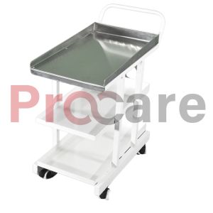 Bedside Drug Trolley With SS Top
