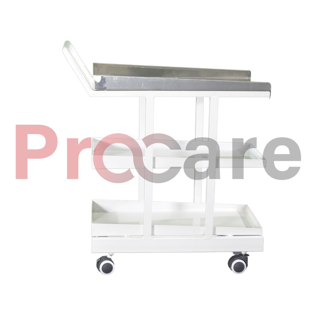 Bedside Drug Trolley With SS Top - Image 5