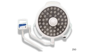 a single dome examination light for hospitals