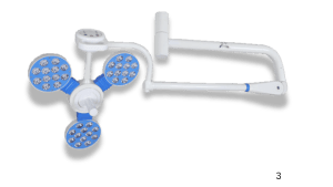 Orion series 3 petal single dome OT light