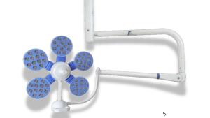 Orion series 5 petal single dome OT light