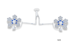 A ossio series five plus five petal double dome OT light