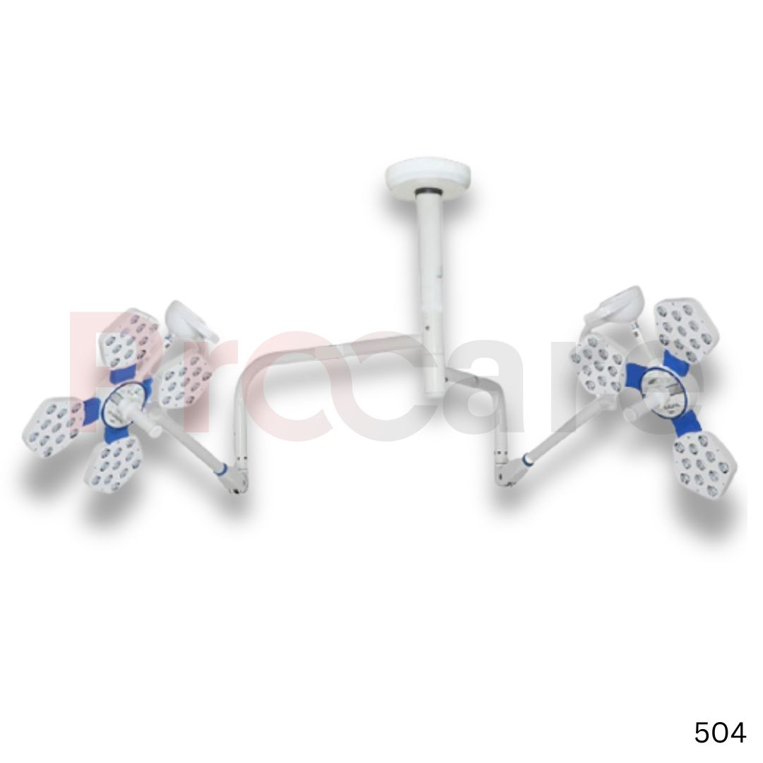 OSSIO series five plus three double dome operating light