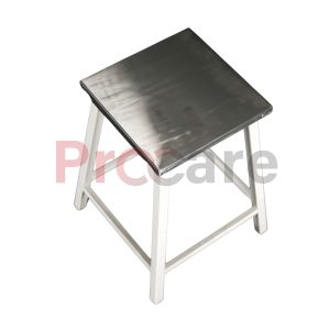 powder coated all purpose stool with SS top