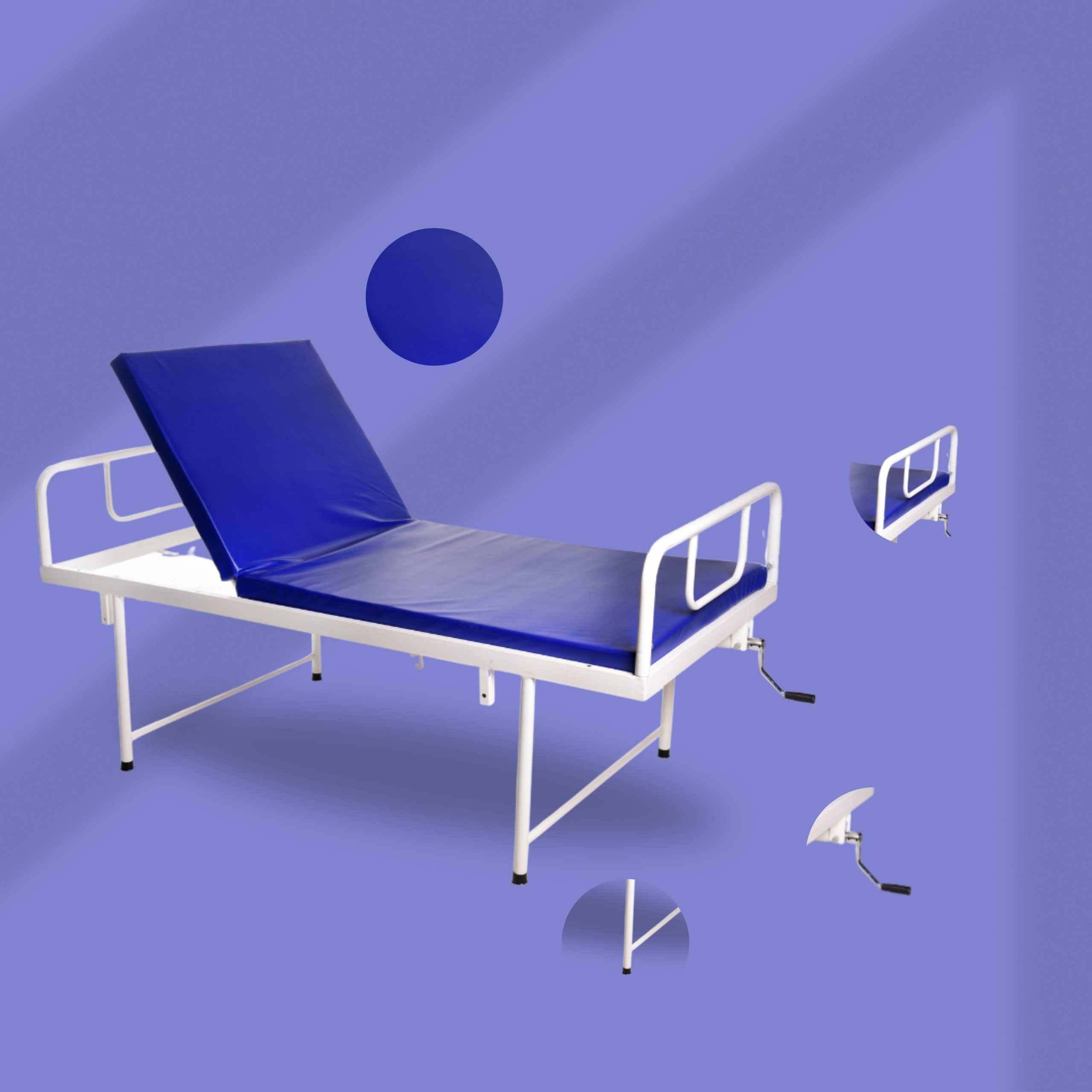 Manual Semi Fowler Bed