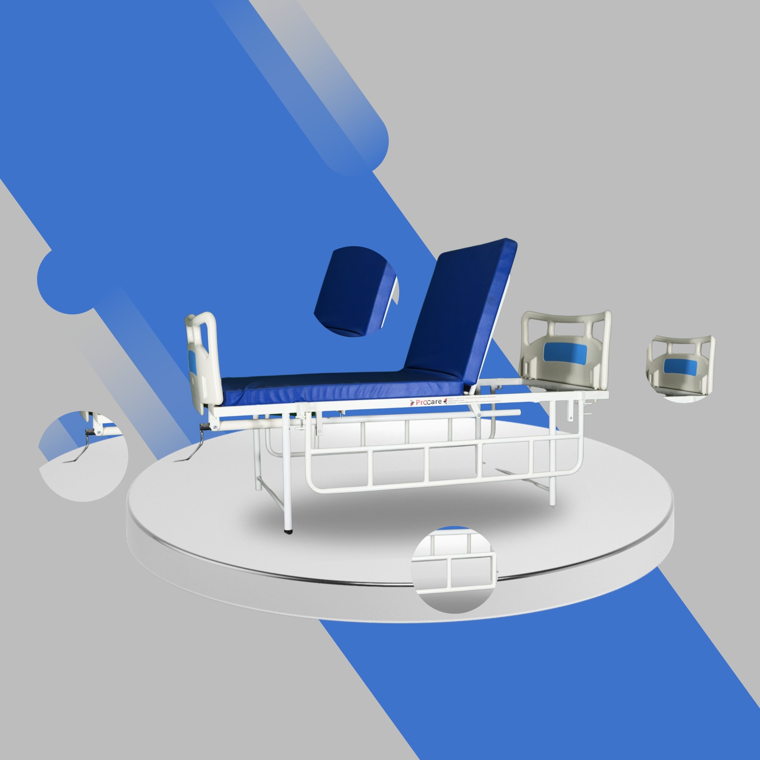 Electric Semi Fowler Bed