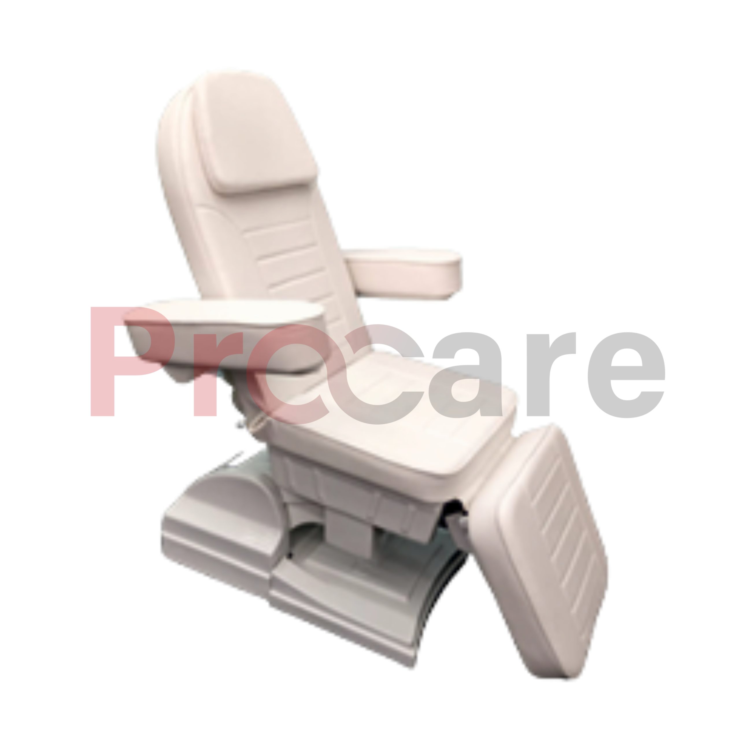 dermatology chair with attachable pillow