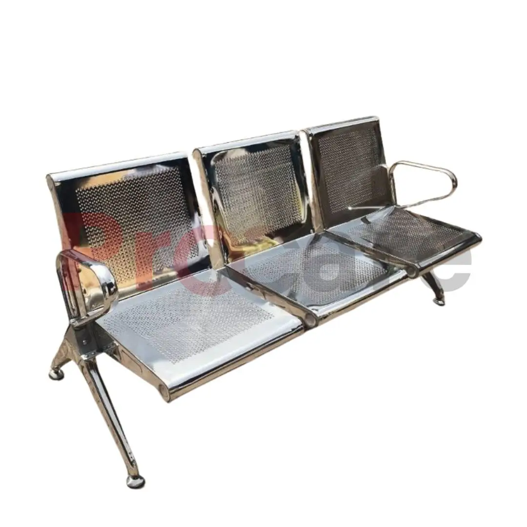 stainless steel chair for waiting room
